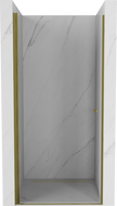 Mexen Pretoria pakreipiamos dušo durys 70 cm, Skaidrus, Auksinė - 852-070-000-50-00