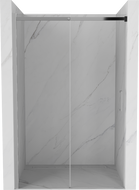 Mexen Omega stumdomos dušo durys, 140 cm, permatomos, chromas - 825-140-000-01-00