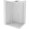 Mexen Omega stumdomoji dušo kabina 120 x 90 cm, skaidri, chromuota - 825-120-090-01-00