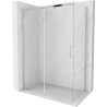 Mexen Omega stumdomas dušo kabinas 140 x 80 cm, skaidrus, chromas - 825-140-080-01-00