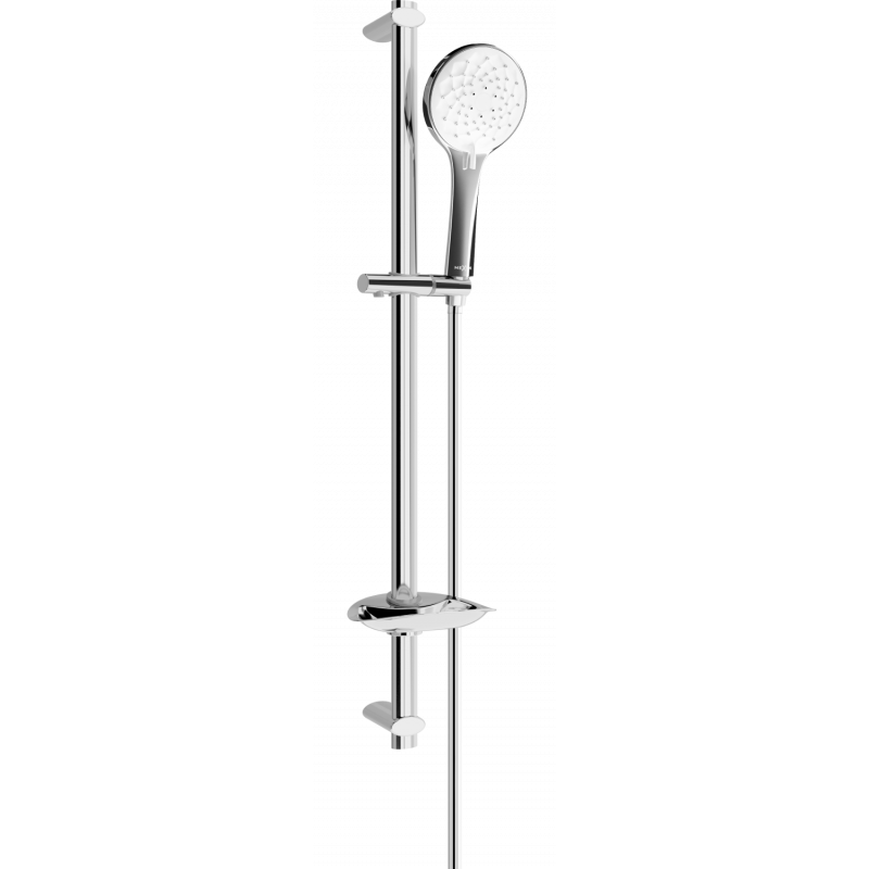 Mexen DB74 reguliuojamas dušo komplektas, chromas - 785744584-00