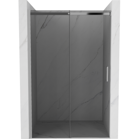 Mexen Omega stiklinės dušo durys 100 cm, grafitas, chromas - 825-100-000-01-40