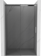 Mexen Omega stiklinės dušo durys 100 cm, grafitas, chromas - 825-100-000-01-40
