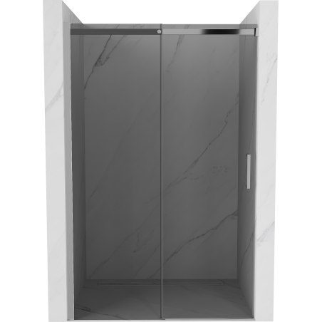 Mexen Omega stumdomos dušo durys 150 cm, Grafito, Chromo - 825-150-000-01-40