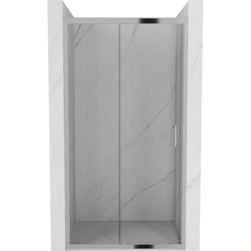 Mexen Apia stumdomos dušo durys 105 cm, Skaidrus, Chromo - 845-105-000-01-00
