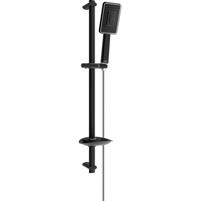 Mexen DB54 stumdomas dušo komplektas, Juoda/Chromo - 785544584-17