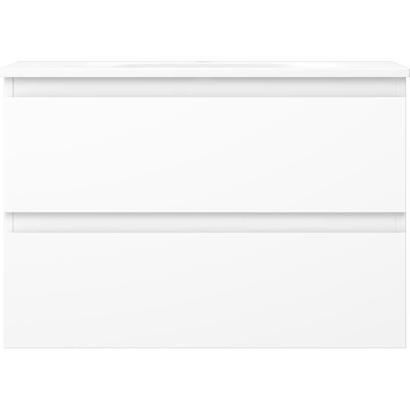 Mexen Orio vonios spintelė 70 cm su praustuvu Vela, 2 stalčiai, balta matinė - 91A10-07047-2-BFF01-W23M01