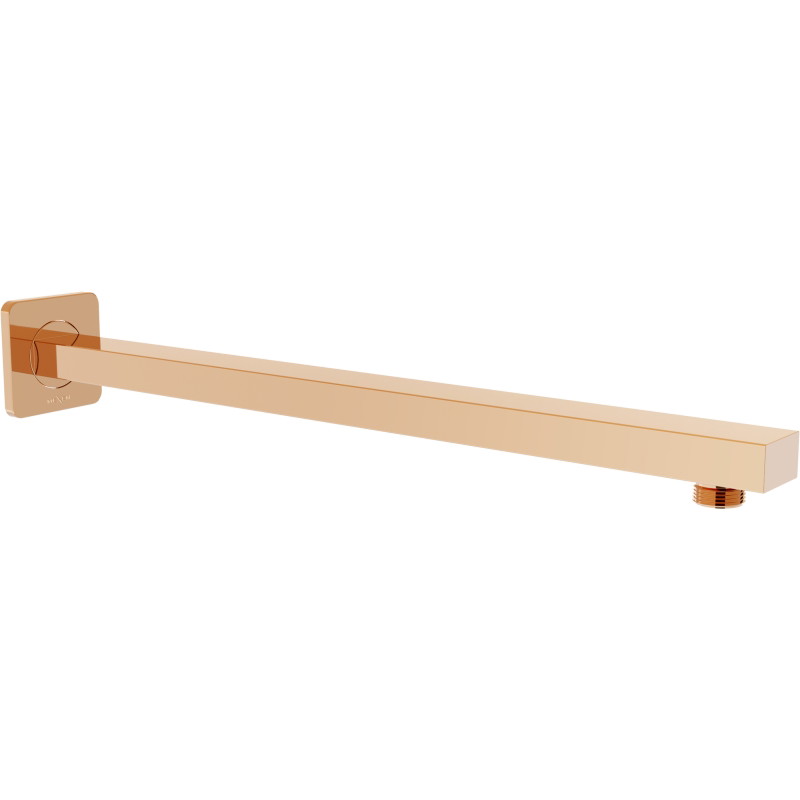 Mexen Cube sieninė dušo rankena 40 cm rožinio aukso spalvos - 79112-60