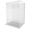 Mexen Kioto freestanding dušo siena 100 x 200 cm, skaidri/šerkšna 8 mm, chromas - 800-100-002-01-35