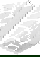 Mexen Kioto laisvai stovinti dušo sienelė 110 x 200 cm, balta banga 8 mm, chromas - 800-110-002-01-97