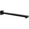 Mexen Cube juoda 40 cm sieninė dušo jungtis - 79112-70