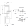 Mexen Grid dekoratyvinis vonios radiatorius 870 x 360 mm, 209 W, baltas - W215-0870-360-00-20