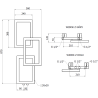 Mexen Grid dekoratyvinis vonios radiatorius 870 x 360 mm, 209 W, antracitas - W215-0870-360-00-66