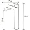 Mexen Alfa R72 vonios komplektas, chromuotas - 745713R72-00