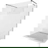 Mexen Kioto pastatoma dušo sienelė 140 x 200 cm, Skaidrus/Šerkšnas 8 mm, Juoda - 800-140-002-70-35