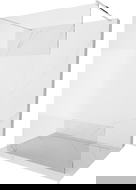 Mexen Kioto laisvai stovinti dušo sienelė 140 x 200 cm, skaidri/matinė 8 mm, chromas - 800-140-002-01-35