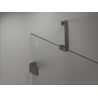 Mexen Lunar Duo dušo kabina su durimis 120 x 110 cm, permatoma, šautuvo metalo spalva - 834-120L-110P-95-00