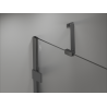 Mexen Lunar Duo dušo kabina su durimis 120 x 110 cm, permatoma, šautuvo metalo spalva - 834-120L-110P-95-00