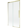 Mexen Rox dviejų dalių slankiojamas dušo ekranas 100 x 150 cm, permatomas, auksinis - 8C9-100-001-50-00