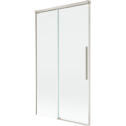 Mexen Rox 2 dalių slankus vonios ekranas 100 x 150 cm, permatomas, šlifuotas nikelis - 8C9-100-001-97-00
