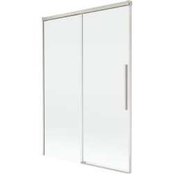 Mexen Rox dviejų durų vonios ekranas 120 x 150 cm, permatomas, šlifuotas nikelis - 8C9-120-001-97-00
