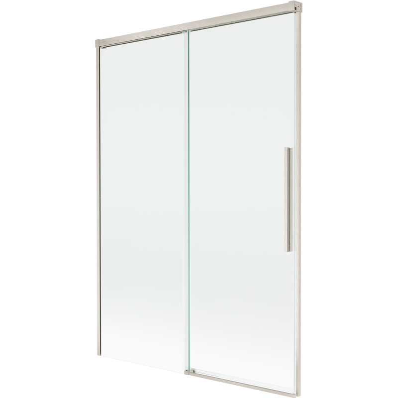 Mexen Rox dviejų durų vonios ekranas 120 x 150 cm, permatomas, šlifuotas nikelis - 8C9-120-001-97-00
