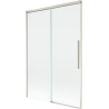 Mexen Rox dviejų durų vonios ekranas 120 x 150 cm, permatomas, šlifuotas nikelis - 8C9-120-001-97-00
