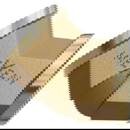 Mexen BRASS alkūnė 45° žalvarinė 1 GW x 1 GW - W97424-1010