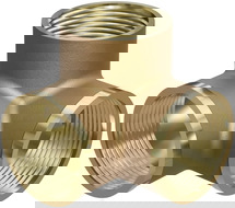 Mexen BRASS žalvarinis trišakis 3D 1/2 vidinis x 1/2 vidinis x 1/2 vidinis - W97425-121212