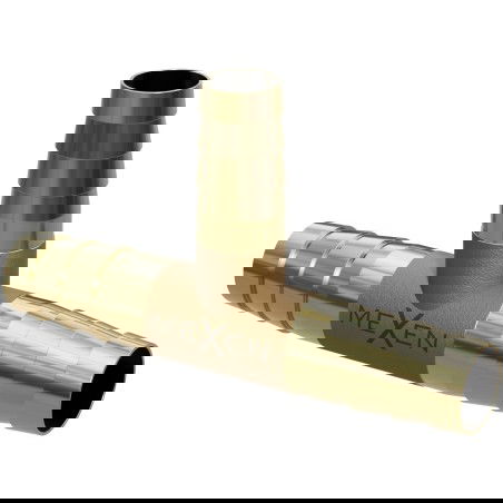 Mexen BRASS T formos žalvarinis vamzdžio trišakis 10 x 10 x 10 mm - W97428-101010