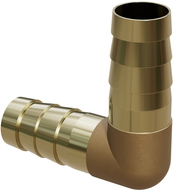 Mexen BRASS žalvarinis alkūninis žarnos jungtis 10 x 10 mm - W97431-1010