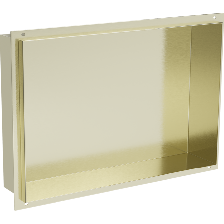 Mexen X-Wall-NR lentyna sienoje be apvado 45 x 30 cm, aukso spalvos šlifuota - 1951453010