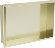 Mexen X-Wall-NR nišinė lentynėlė be apvado 45 x 30 cm, auksinė šlifuota - 1951453010