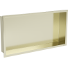Mexen X-Wall-R nišinė lentyna su apvadais 60 x 30 cm, auksinė šlifuota - 1950603010