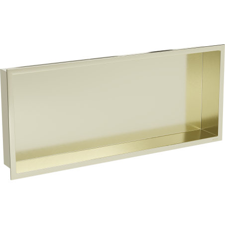 Mexen X-Wall-R nišinė lentyna su apvadu 75 x 30 cm, auksinė šlifuota - 1950753010