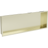 Mexen X-Wall-R įmontuojama lentyna su apykakle 90 x 30 cm, auksinis šlifuotas - 1950903010