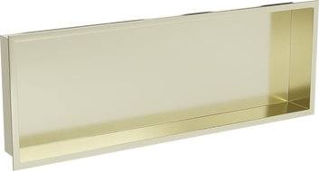 Mexen X-Wall-R nišinė lentyna su apvadu 90 x 30 cm, auksinė šlifuota - 1950903010
