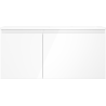 Mexen Orio vonios spintelė 100 cm su Otis kriaukle dešinėje, 1S, 1D, balta blizgi - 91A13-10047-3-BBFF00-W18P00
