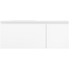 Mexen Orio vonios spintelė 120 cm su Vela kriaukle kaire, 1S, 1D, balta matinė - 91A13-12047-3-BBFF01-W23L01
