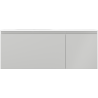 Mexen Orio vonios spintelė 120 cm su kriaukle Vela kairė, 1S, 1D, matinė pilka/balta matinė - 91A13-12047-3-BBFF62-W23L01