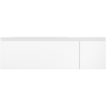 Mexen Orio vonios spintelė 160 cm su Vela kairine praustuve, 1S, 1D, balta matinė - 91A13-16047-3-BBFF01-W23L01