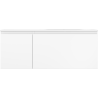 Mexen Orio vonios spintelė 120 cm su Vela dešine kriaukle, 1 stalčius, 1 durys, balta matinė - 91A13-12047-3-BBFF01-W23P01