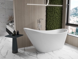 Mexen Oviedo laisvai pastatoma vonia 170 x 76 cm, Balta - 51561707600