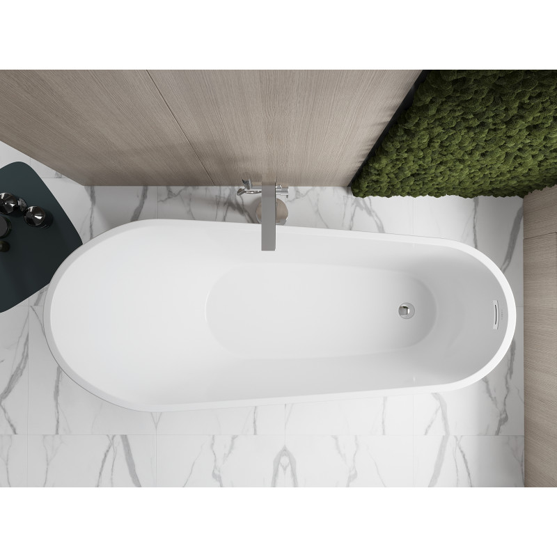 Mexen Oviedo laisvai stovinti vonia 170 x 76 cm, balta - 51561707600