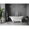 Mexen Retro laisvai pastatoma vonia 150 x 73 cm, Balta, kojelės Balta - 53251507300-20