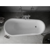 Mexen Retro Laisvai stovinti vonia 170 x 75 cm, balta, chromuotos kojos - 53251707500-00