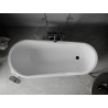 Mexen Retro laisvai stovinti vonia 170 x 75 cm, balta, juodos kojelės - 53251707500-70