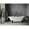 Mexen Retro laisvai stovinti vonia 170 x 75 cm, balta, juodos kojelės - 53251707500-70