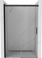 Mexen Omega stumdomos dušo durys 100 cm, Skaidrus, Juoda - 825-100-000-70-00