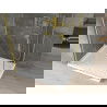 Mexen Omega stumdoma dušo kabina 130 x 80 cm, Skaidrus, Auksinė + dušo padėklas Flat - 825-130-080-50-00-4010